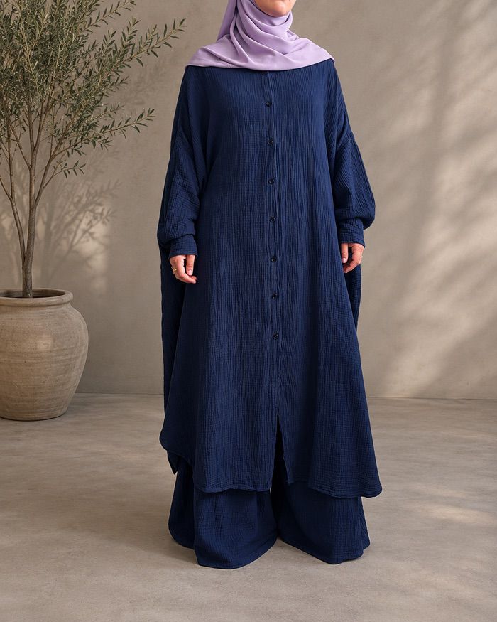 Ensemble Oversize – 100% Coton Texturé