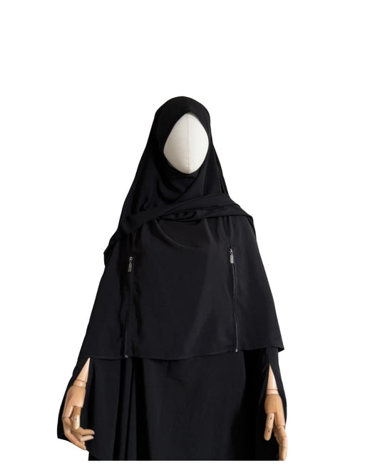 Khimar Maternite Noir