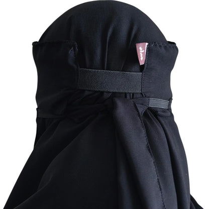 Niqab, voile et élastique