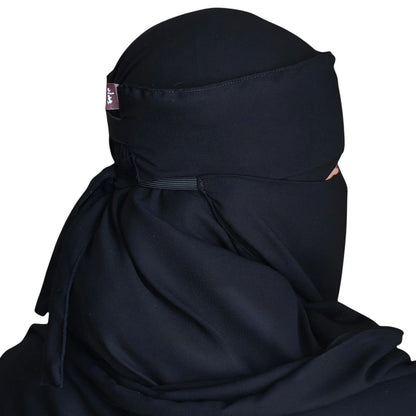 Niqab, voile et élastique